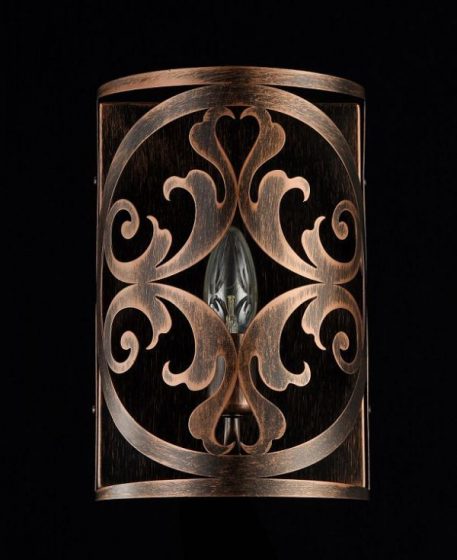 Rustika Lampa klasyczna – klasyczny – kolor brązowy