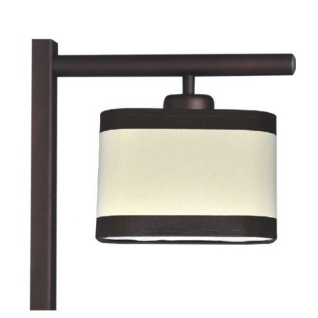 Selene Lampa klasyczna – Z abażurem – kolor beżowy, brązowy