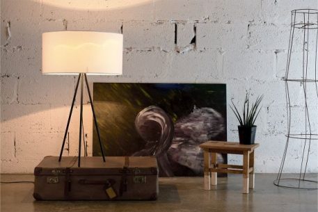 Simple  Lampa skandynawska – Styl nowoczesny – kolor biały