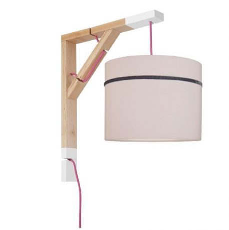 Simple Lampa skandynawska – Styl skandynawski – kolor różowy