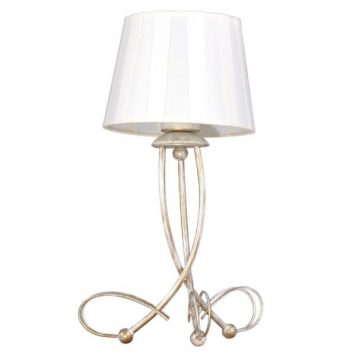 Sofia  Lampa modern classic – klasyczny – kolor biały, złoty