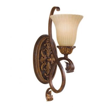 Sonoma Lampa klasyczna – szklane – kolor beżowy, brązowy