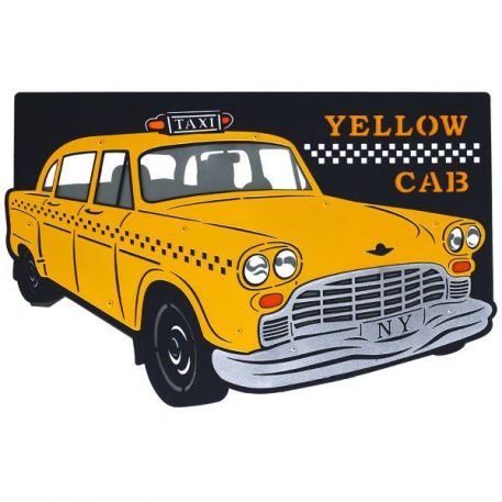Taxi  Lampa nowoczesna – Styl nowoczesny – kolor żółty, Czarny