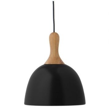 Topp  Lampa wisząca – Drewniane – kolor Czarny