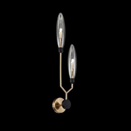Ventura  Lampa nowoczesna – szklane – kolor beżowy, transparentny, złoty