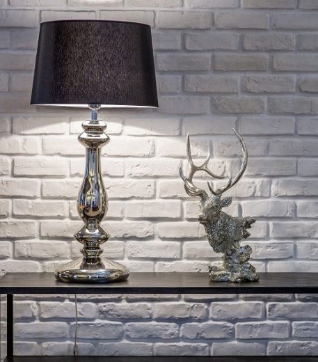 Versailles  Lampa modern classic – szklane – kolor srebrny, Czarny
