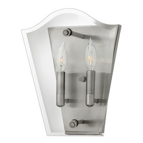 Wingate Lampa klasyczna – szklane – kolor srebrny, transparentny