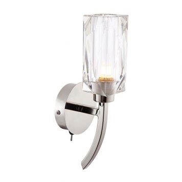 Zeus  Lampa nowoczesna – szklane – kolor srebrny, transparentny